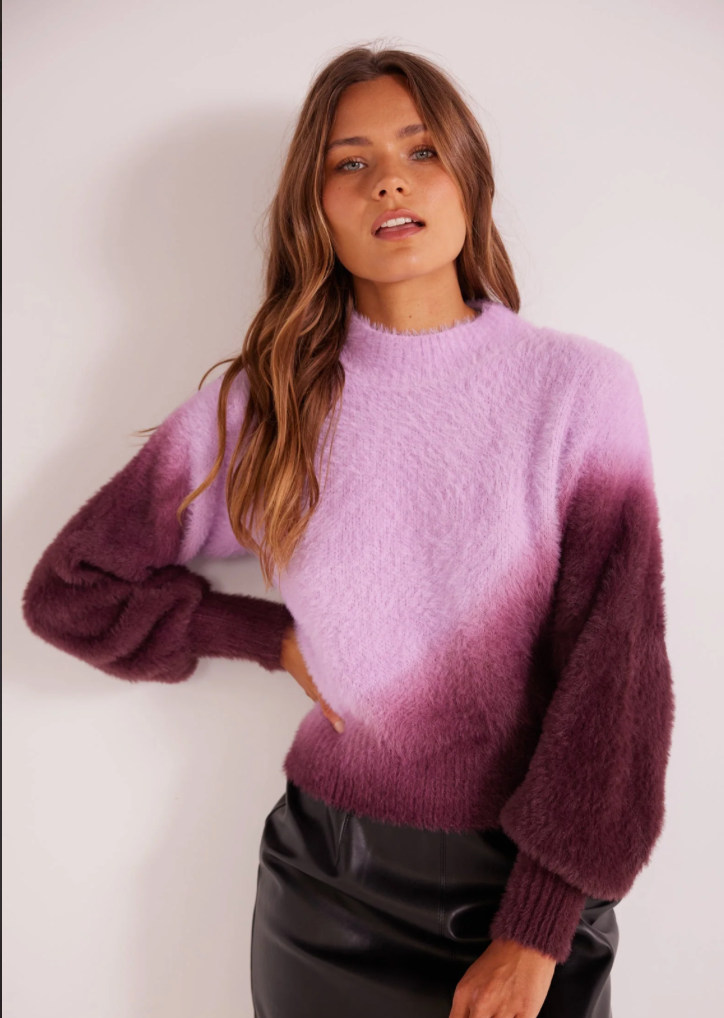 Minkpink shop fluffy sweater